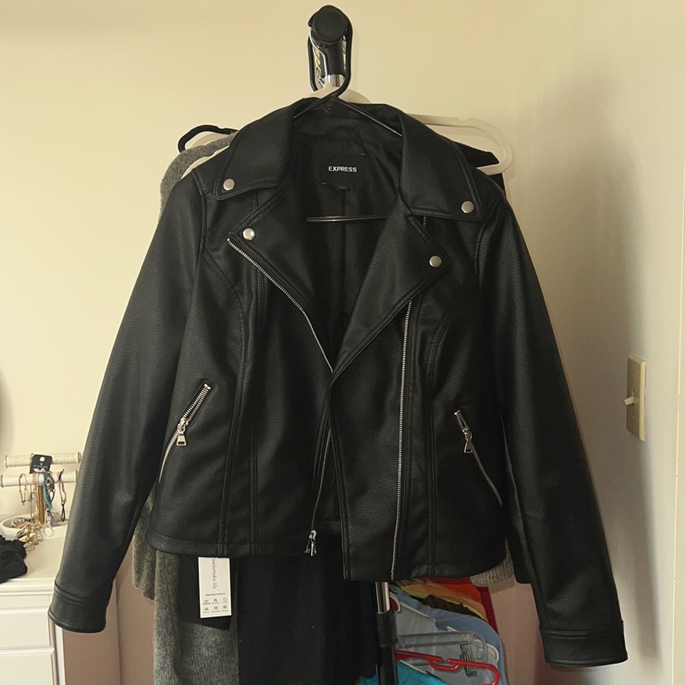 Leather jacket
